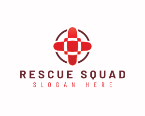 Rescue - Health Medical Cross logo design