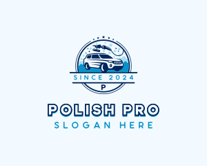 Polish - Automobile Polish Detailing logo design