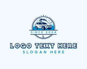 Pick Up Truck - Automobile Polish Detailing logo design
