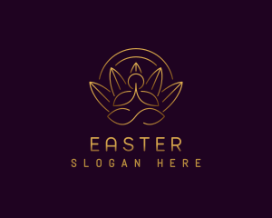 Yoga Wellness Meditation Logo