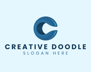 Creative Startup Business Letter C logo design