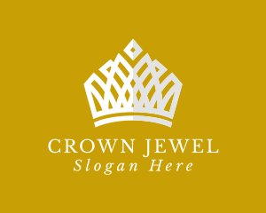 Elegant Crown Jewelry logo design