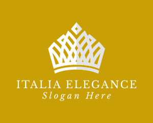 Elegant Crown Jewelry logo design