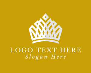 Elegant Crown Jewelry Logo