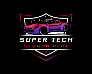 Car Shield Automotive logo design