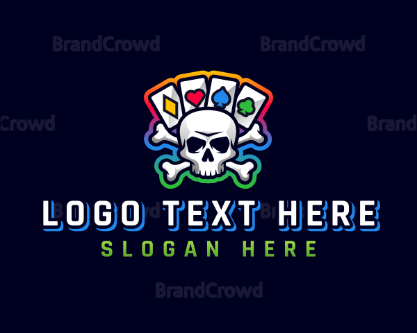 Casino Skull Bone Logo