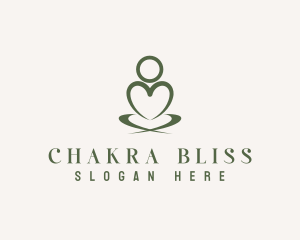 Chakra - Wellness Zen Yoga logo design