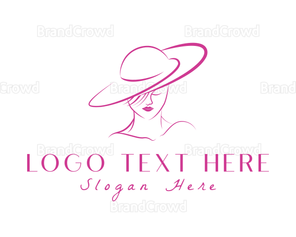 Elegant Fashion Lady Logo
