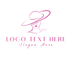 Lady - Elegant Fashion Lady logo design