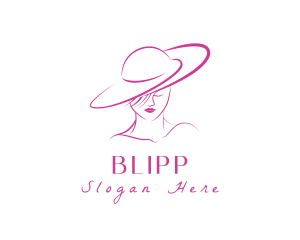 Elegant Fashion Lady Logo