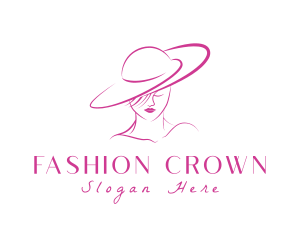 Elegant Fashion Lady logo design