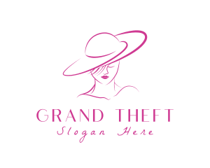 Event Styling - Elegant Fashion Lady logo design