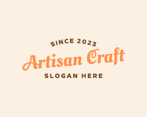 Craft Workshop Wordmark logo design