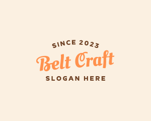 Craft Workshop Wordmark logo design