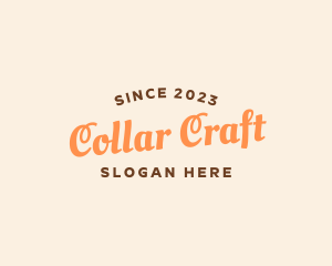 Craft Workshop Wordmark logo design