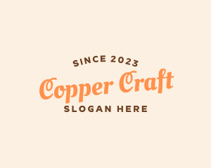 Craft Workshop Wordmark logo design