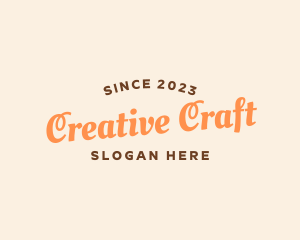 Craft Workshop Wordmark logo design