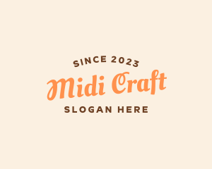 Craft Workshop Wordmark logo design