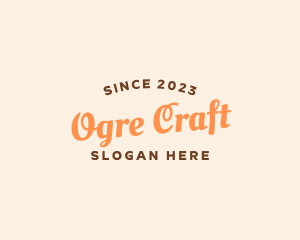 Craft Workshop Wordmark logo design