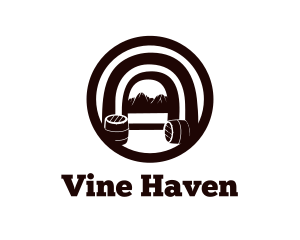 Winery Wine Cellar logo design