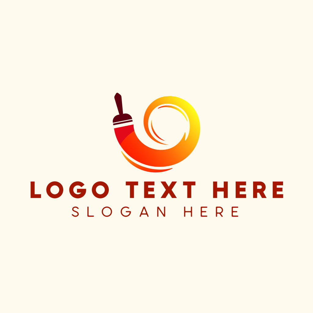 Paint Brush Refurbish Logo BrandCrowd Logo Maker   Insta Square