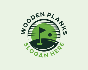 Golf Course Tournament logo design