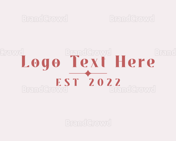 Luxury Fashion Boutique Logo