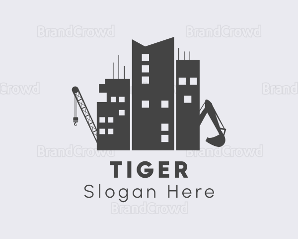 Urban City Property Construction Logo