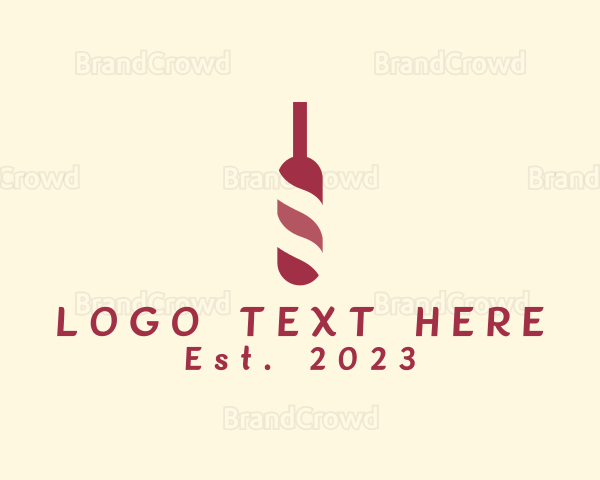 Wine Bar Bottle Logo