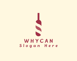 Wine Bar Bottle  Logo