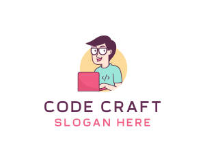 Programming - Technology Programming Coder logo design