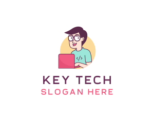 Technology Programming Coder logo design