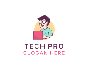 Technology - Technology Programming Coder logo design