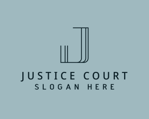 Law Court Attorney logo design