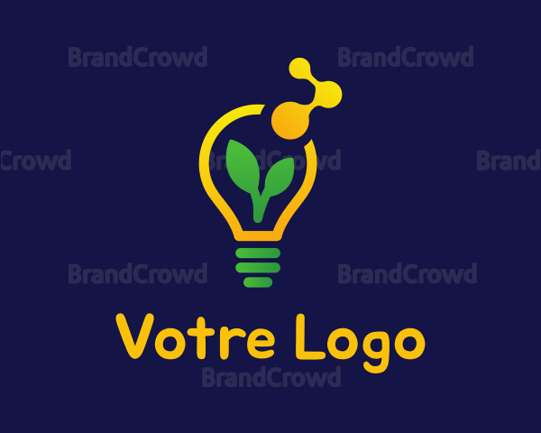 Sprout Light Bulb Logo