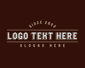 Classical - Vintage Classic Wordmark logo design