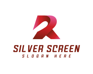 3D Modern Letter R Logo