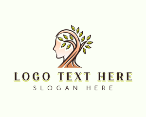 Nature - Wellness Natural Therapy logo design