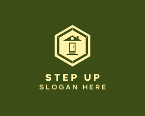 Stair - Hexagonal Home Realty logo design