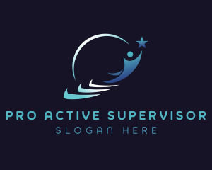 Supervisor - Career Growth Leadership logo design