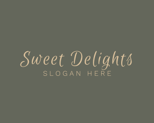Shop - Elegant Script Cosmetics logo design