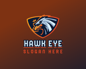 Hawk - Gaming Eagle Hawk logo design