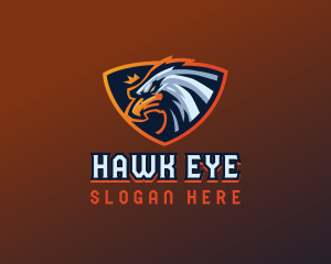 Gaming Eagle Hawk logo design