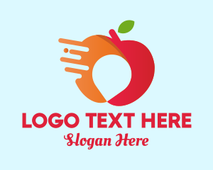 Fast Fruit Delivery Logo