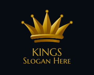 Gold Crown Royalty logo design