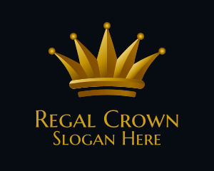 Gold Crown Royalty logo design