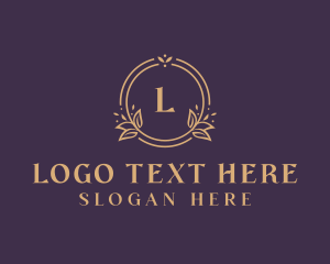 Wedding - Wedding Event Floral logo design