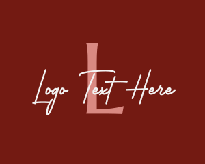 Hair Stylist - Luxury Fashion Boutique logo design