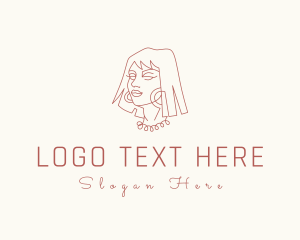 Luxury - Boutique Lady Jewelry logo design