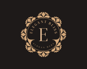 Floral Wreath Boutique logo design